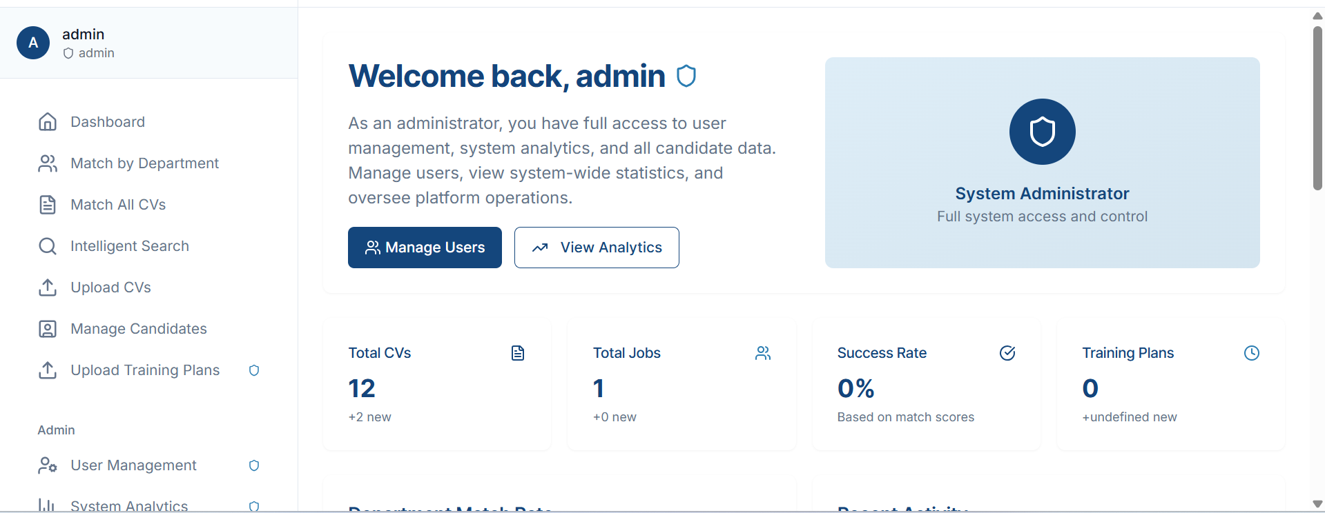 Job Matching | AI Recruitment Platform - Screenshot 2